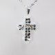 Small Cross - Stella-Silver Chain - 2